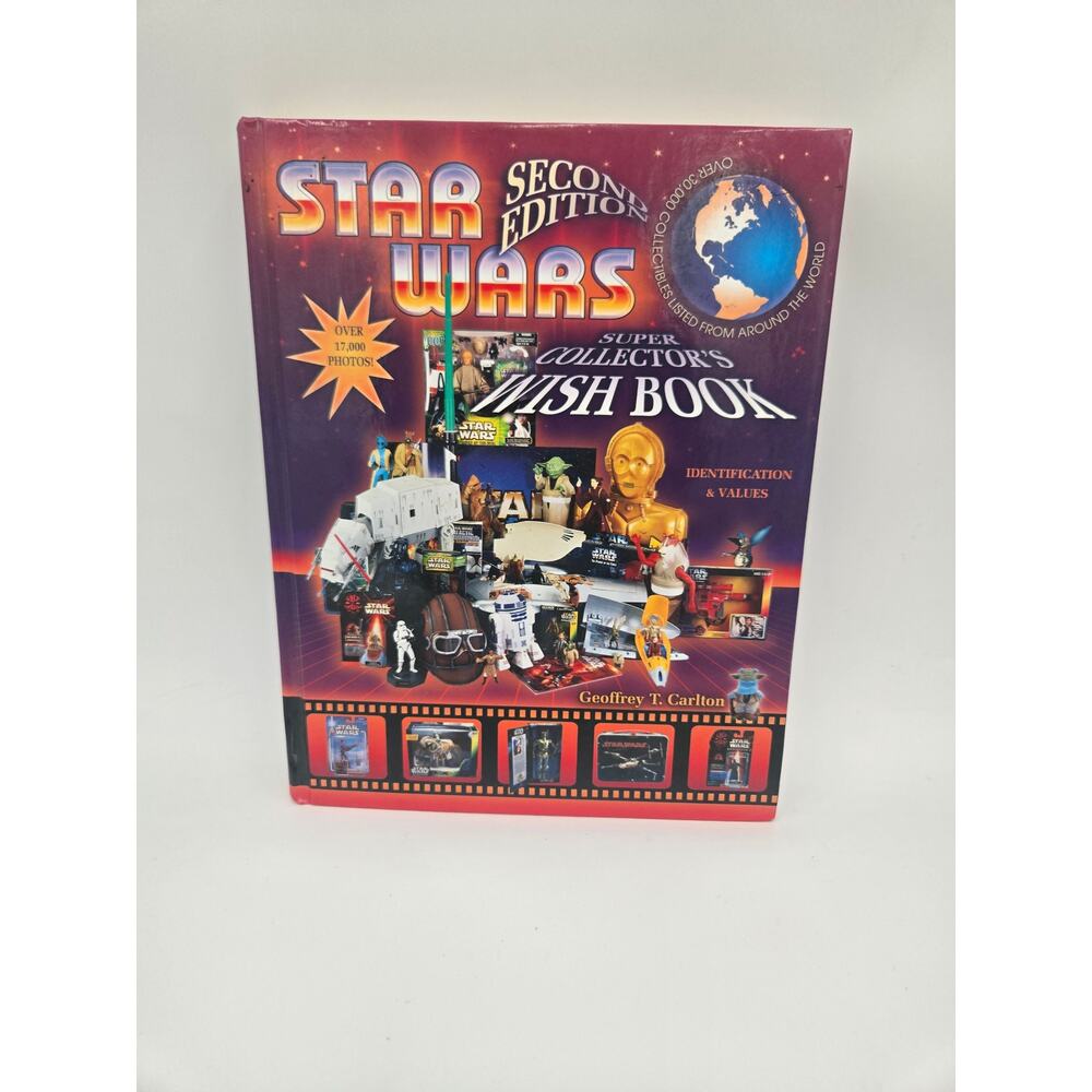 Star Wars Super Collectors Wish Book Second Edition Carlton EUC